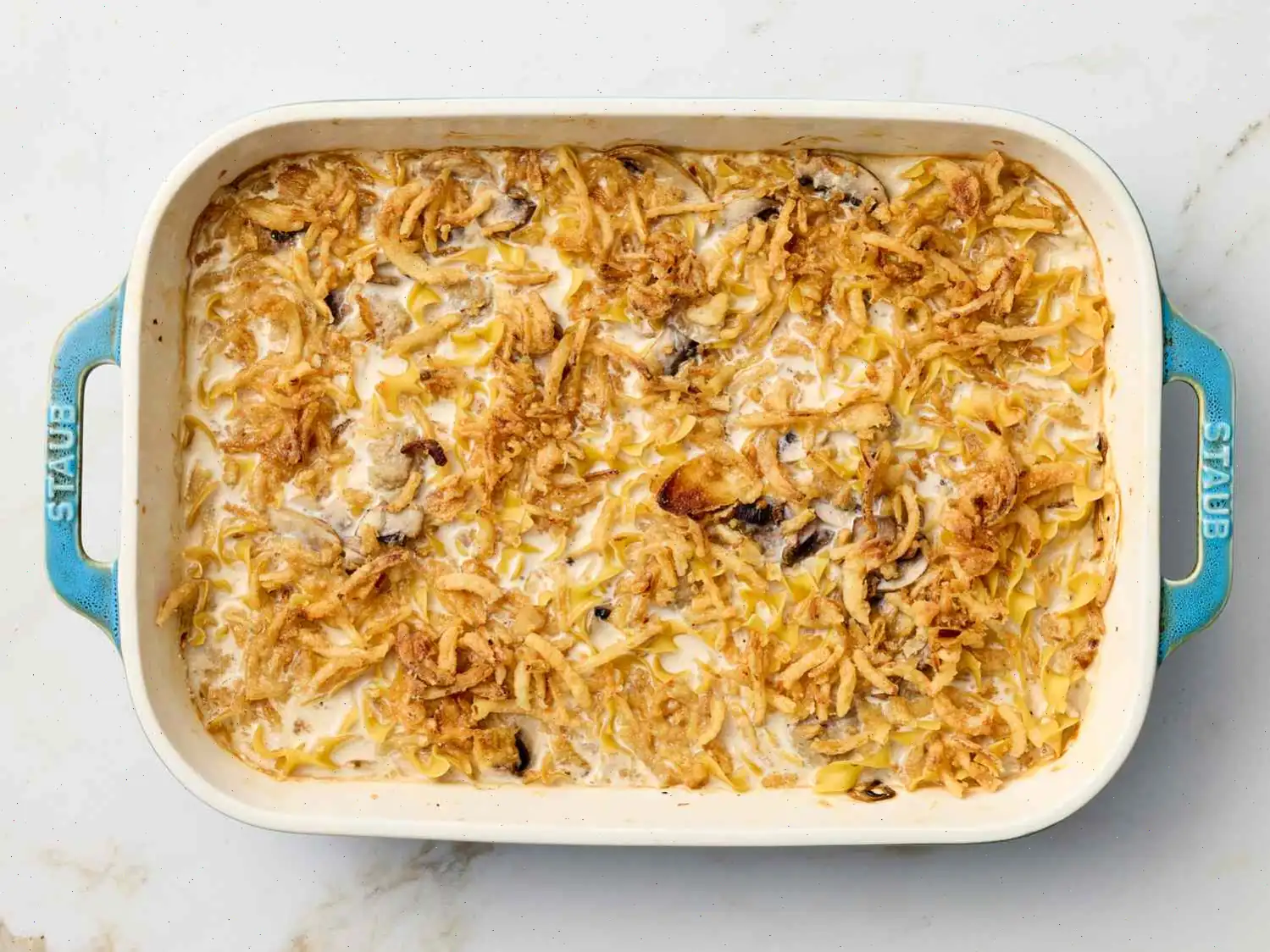 Dump and Bake Meatball Stroganoff Recipe