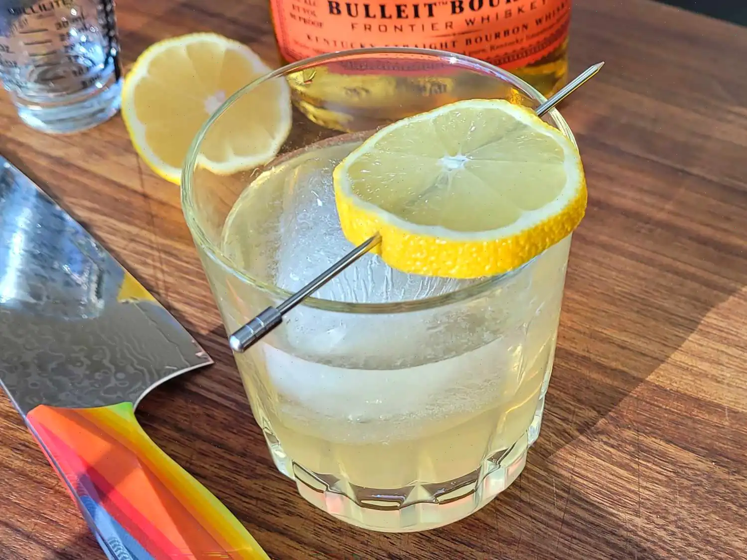 Peach Whiskey Sour Recipe
