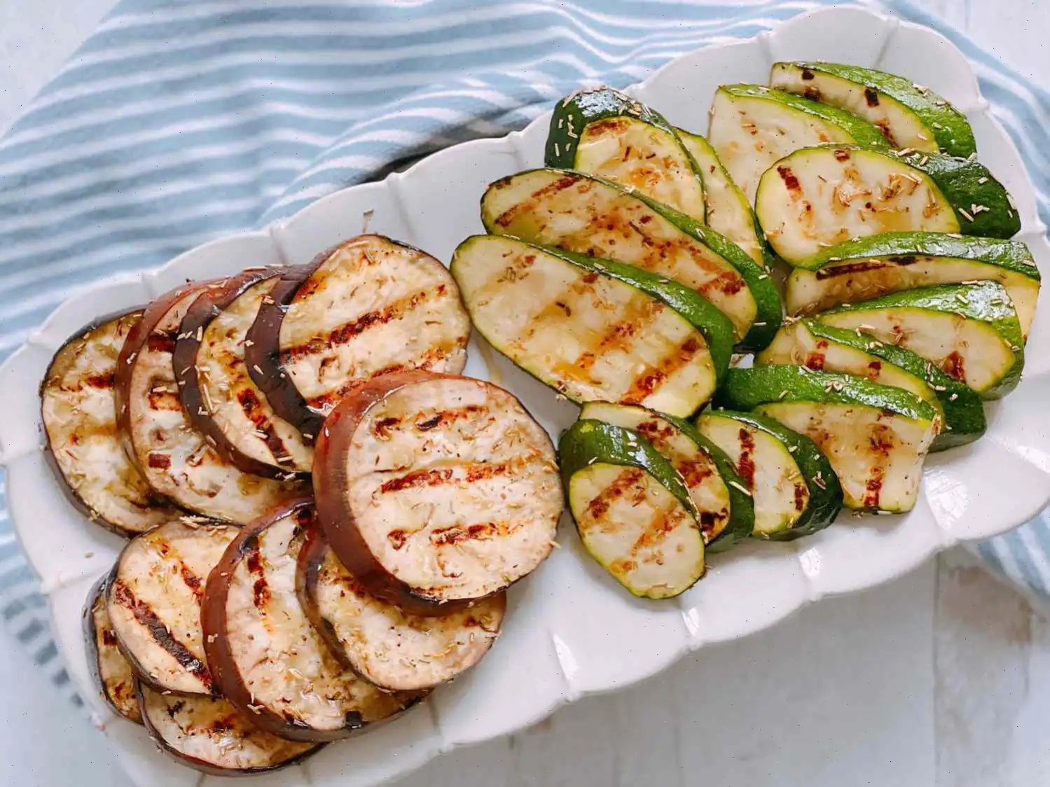Grilled Eggplant and Zucchini Recipe