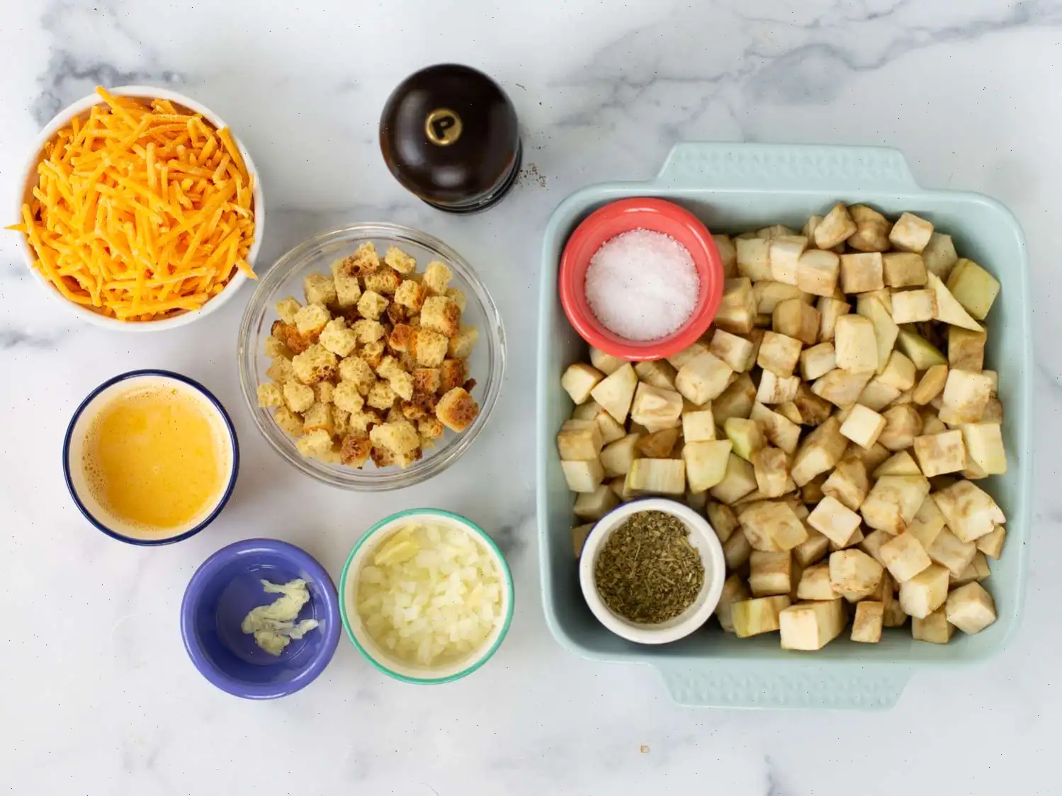 Cheesy Eggplant Casserole Recipe