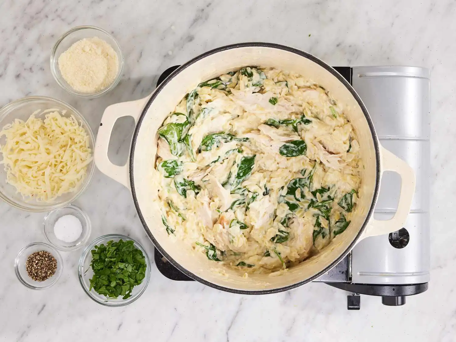 One Pot Lemon Chicken Orzo Recipe
