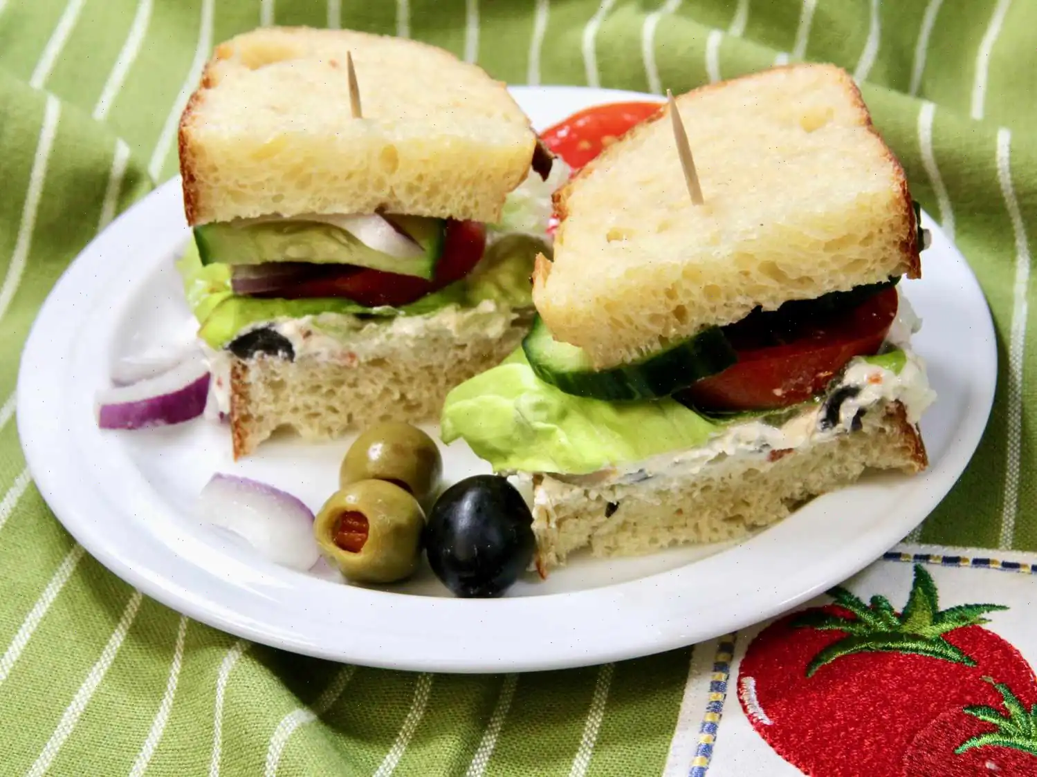 Whipped Feta Sandwich