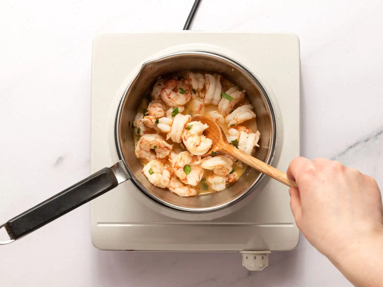 Garlic Shrimp Linguine Recipe
