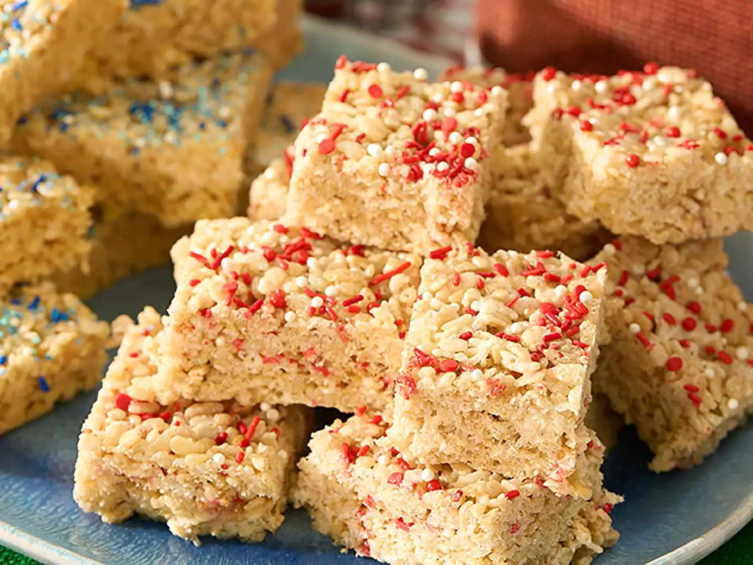 Easy One Pan Baked Rice Krispy Treats Recipe