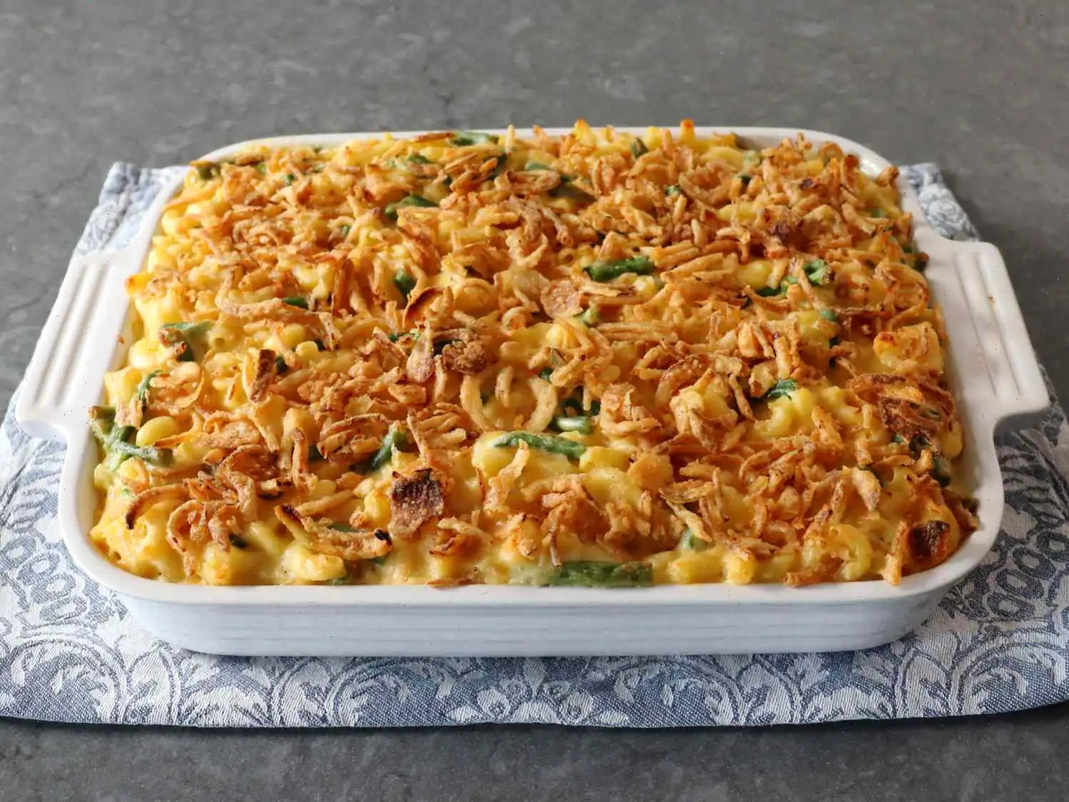 Green Bean Mac and Cheese Recipe