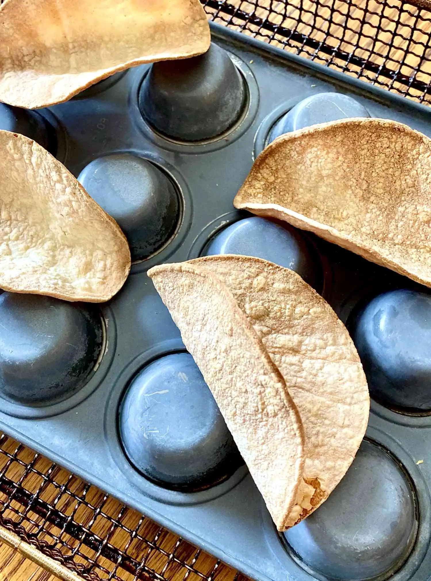 Air Fryer Oven Taco Shells Recipe