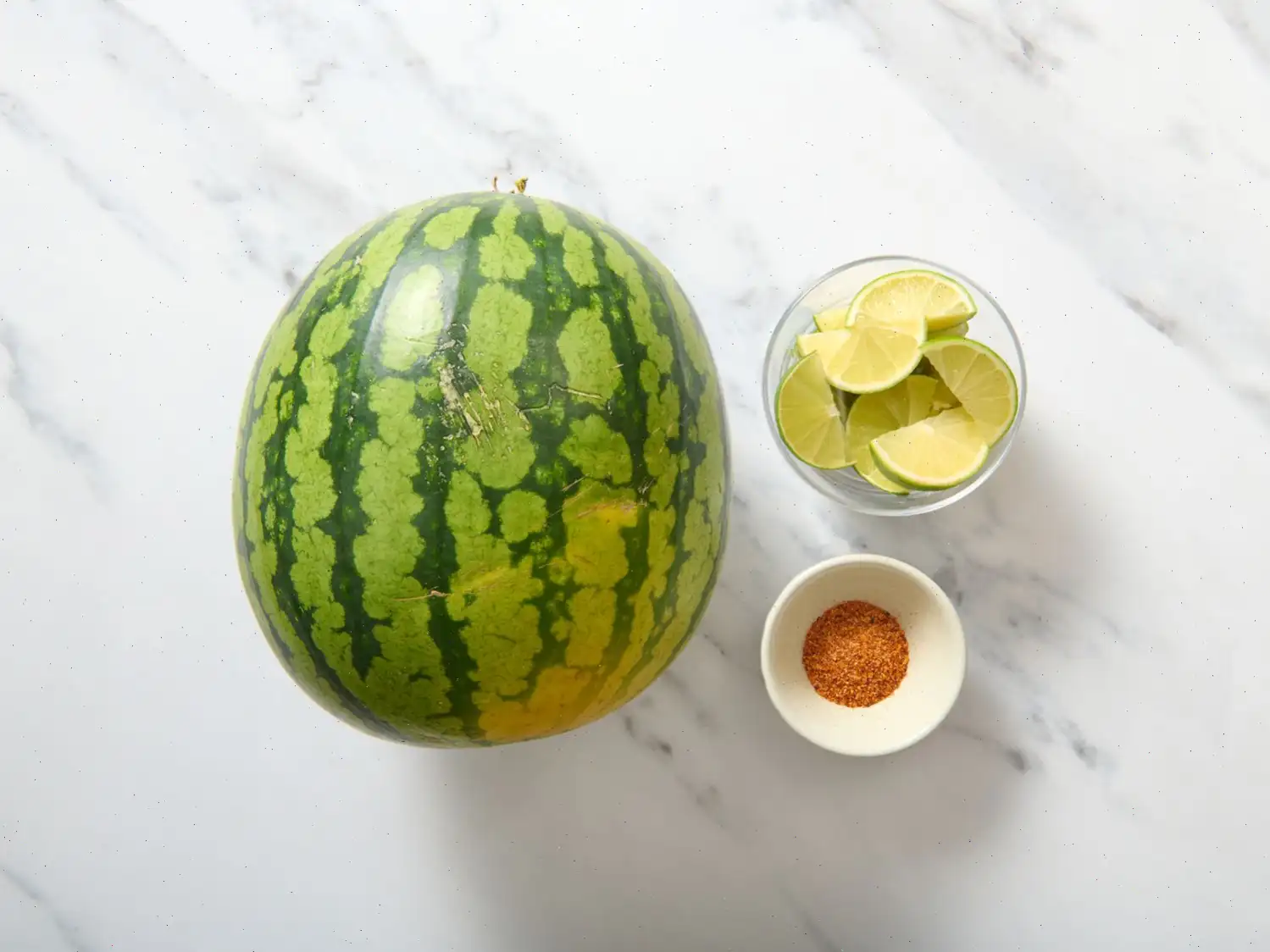 Watermelon Snow Cups Recipe