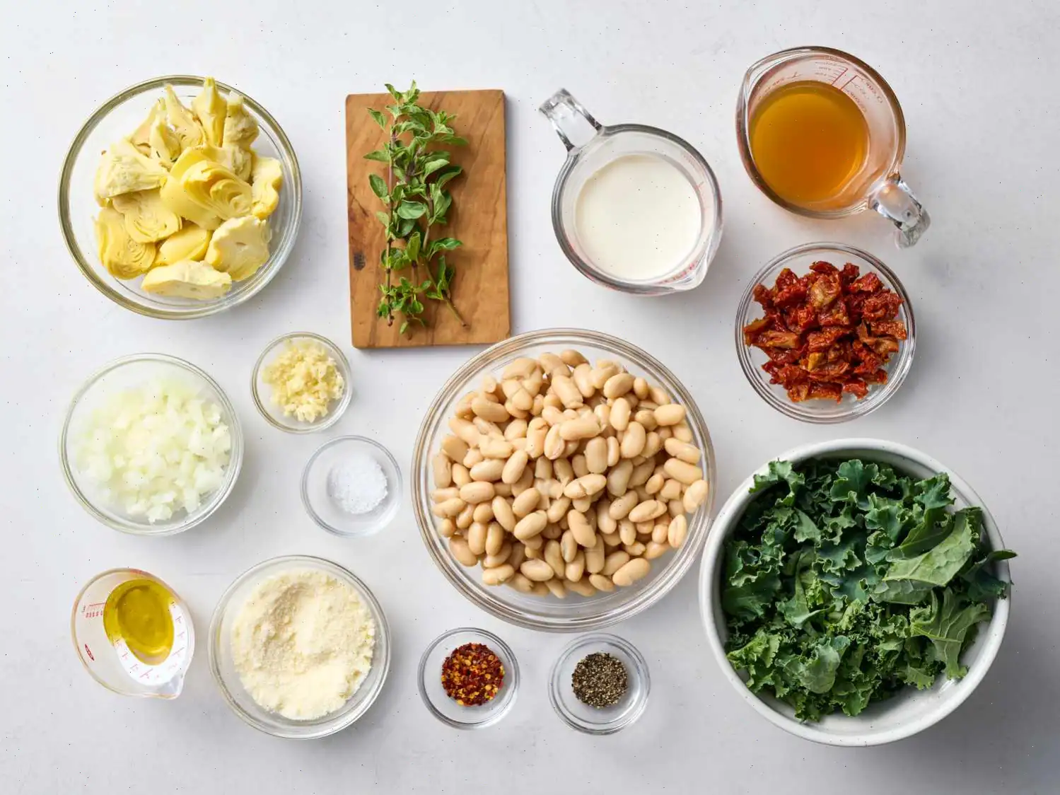 Creamy Tuscan White Bean Skillet Recipe