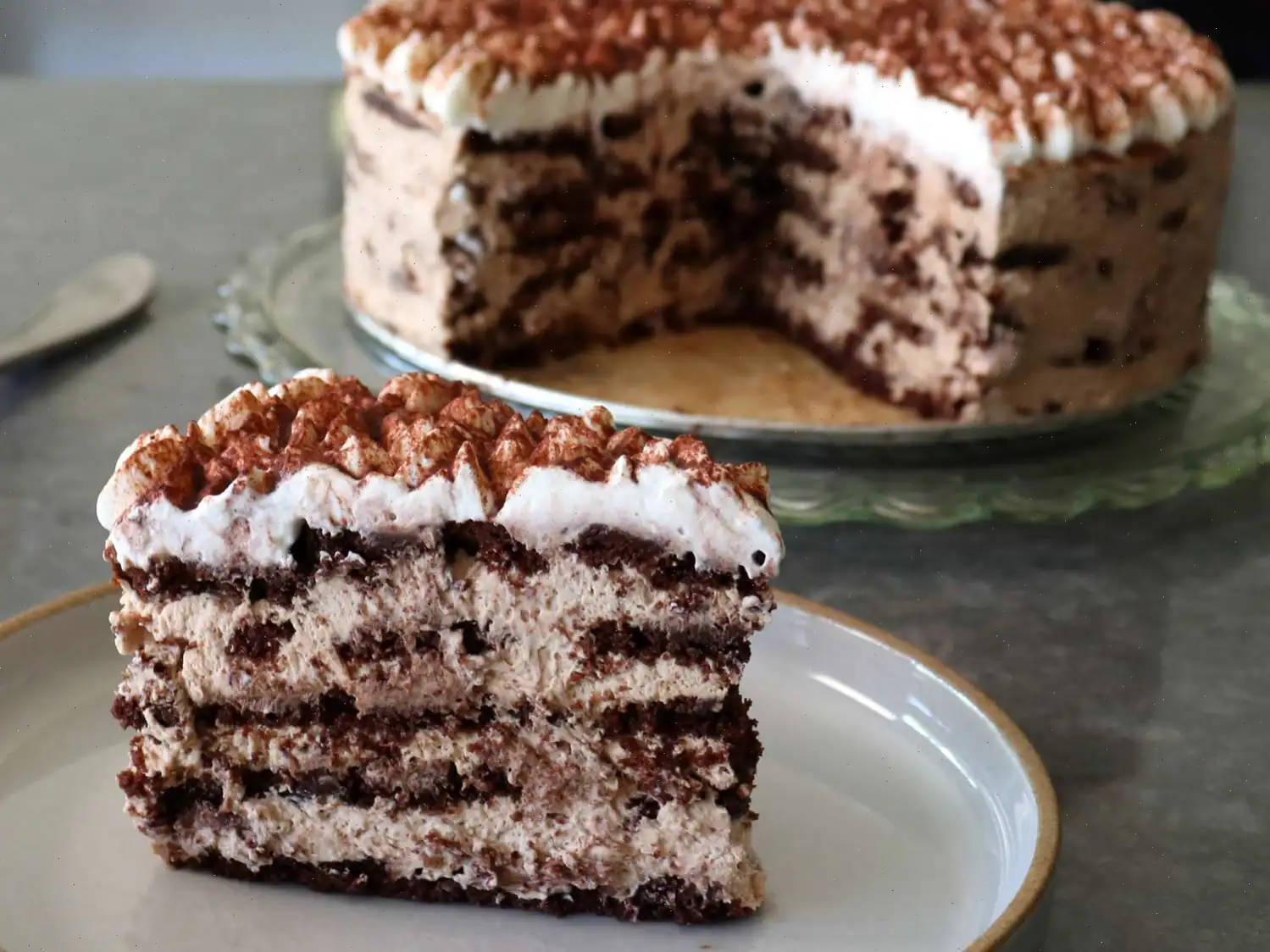 Mocha Chip Icebox Cake Recipe