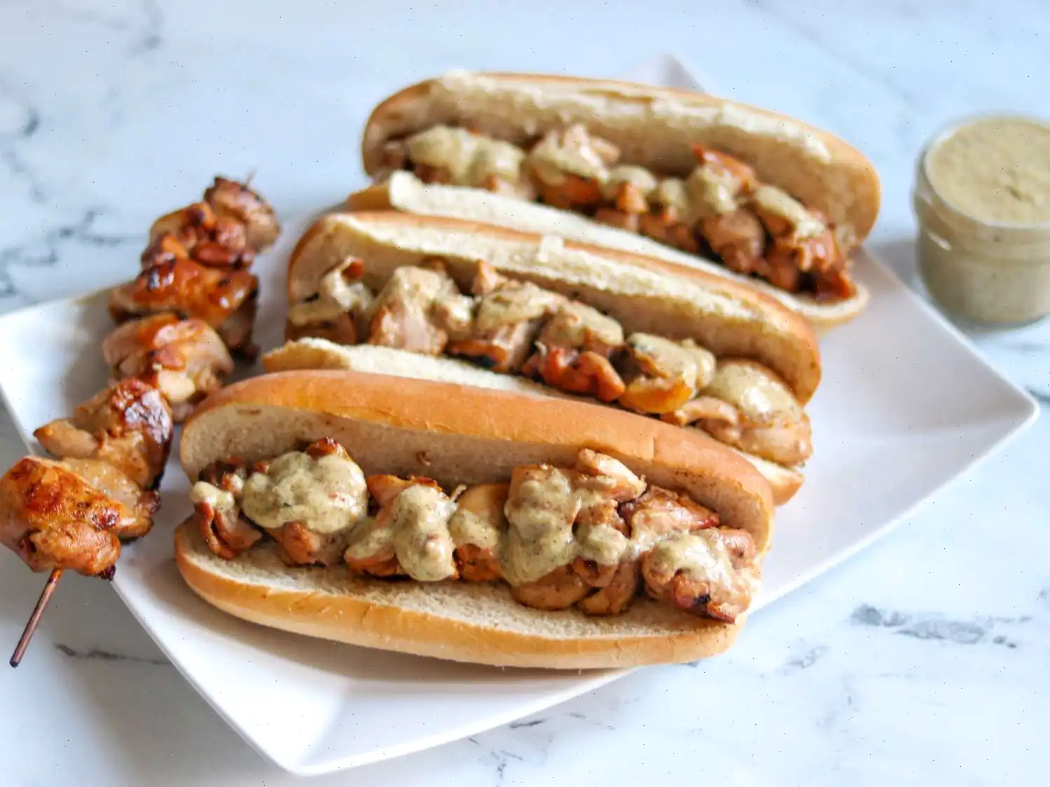 Grilled Chicken Spiedies Recipe