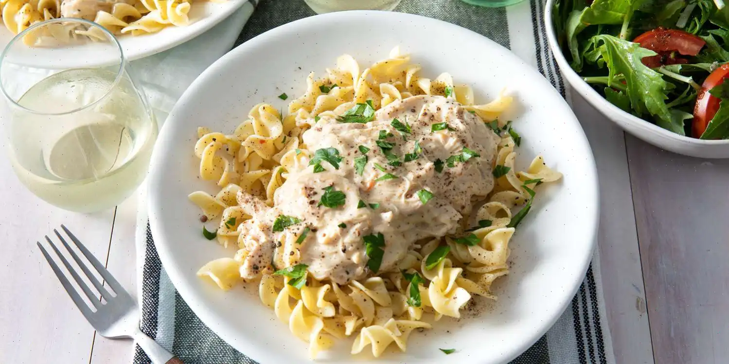 Slow Cooker Chicken Tetrazzini Recipe