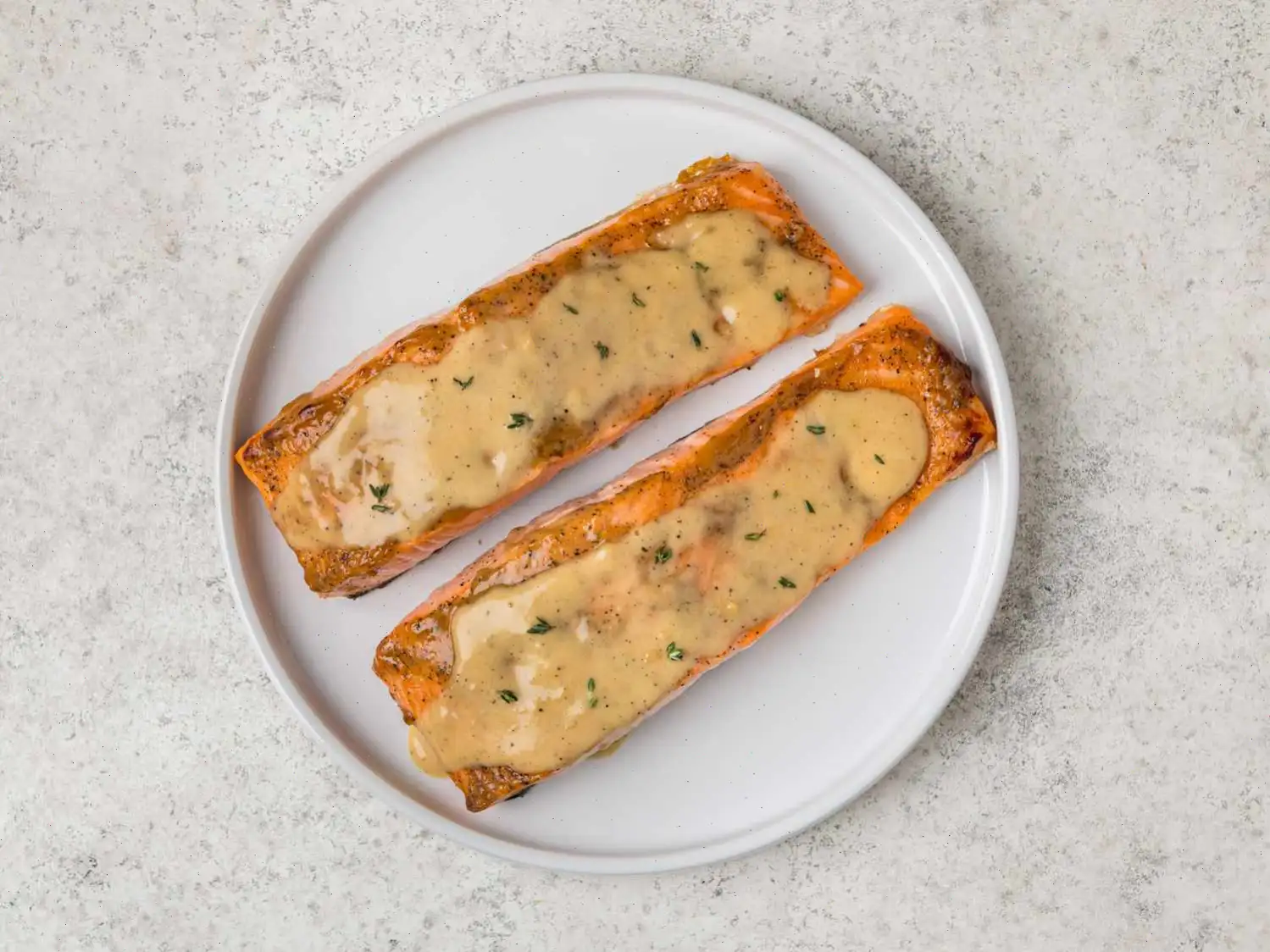 Air Fryer Honey Mustard Salmon Recipe