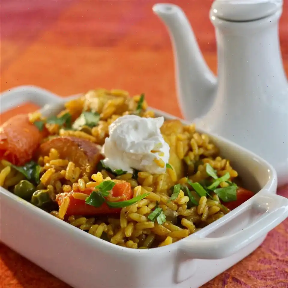 Vegetable Biryani (Tehri) Recipe