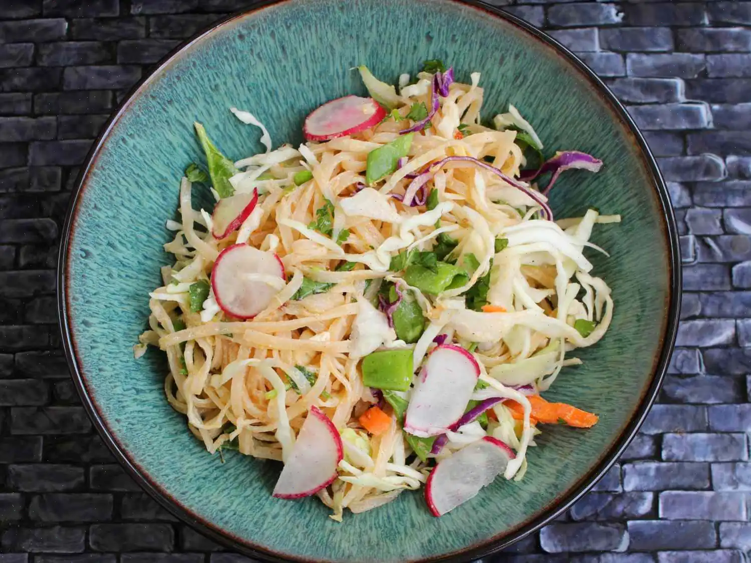Spicy Thai Noodle Salad with Peanut Dressing Recipe