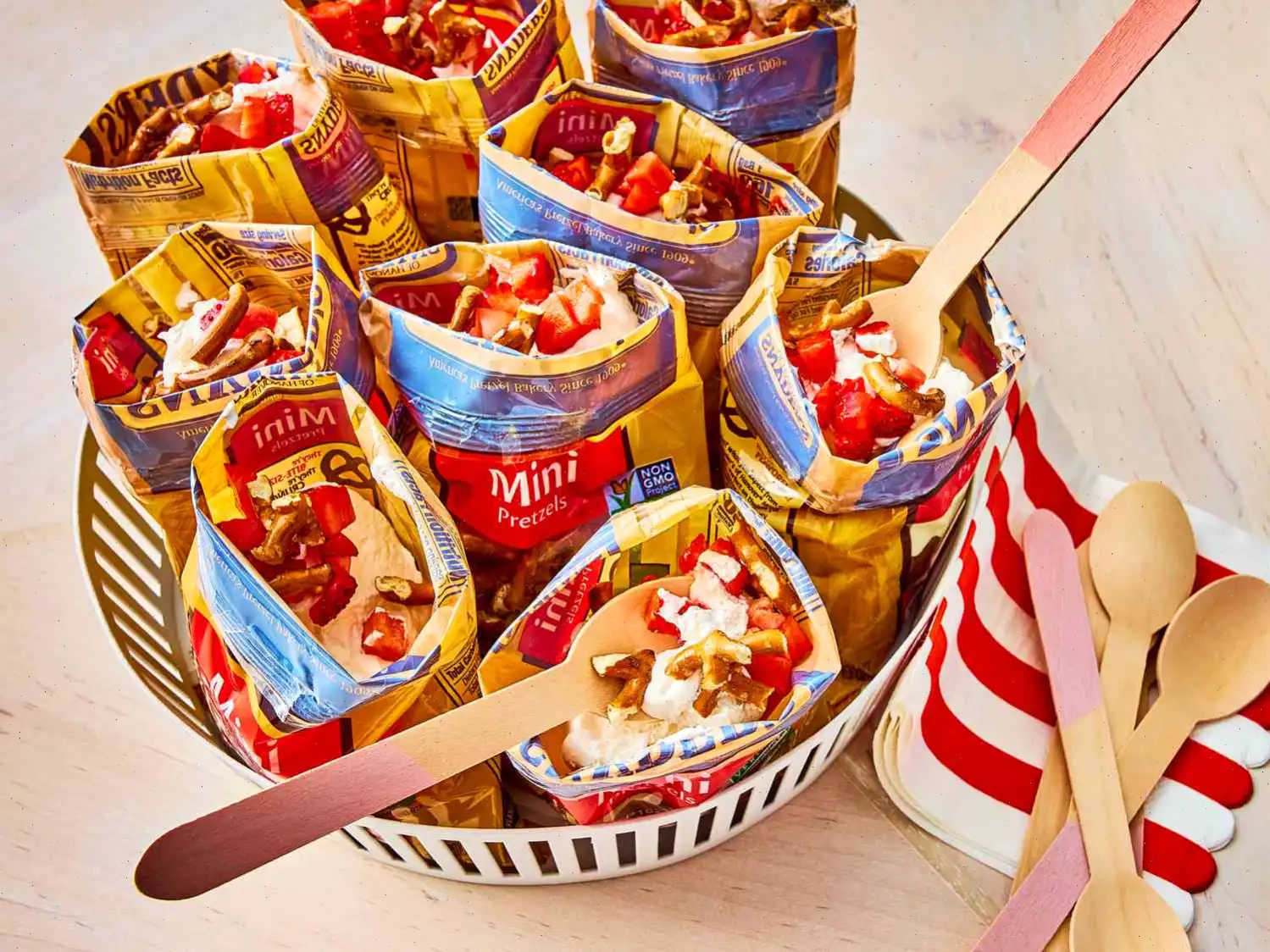 Walking Strawberry Pretzel Salad Recipe