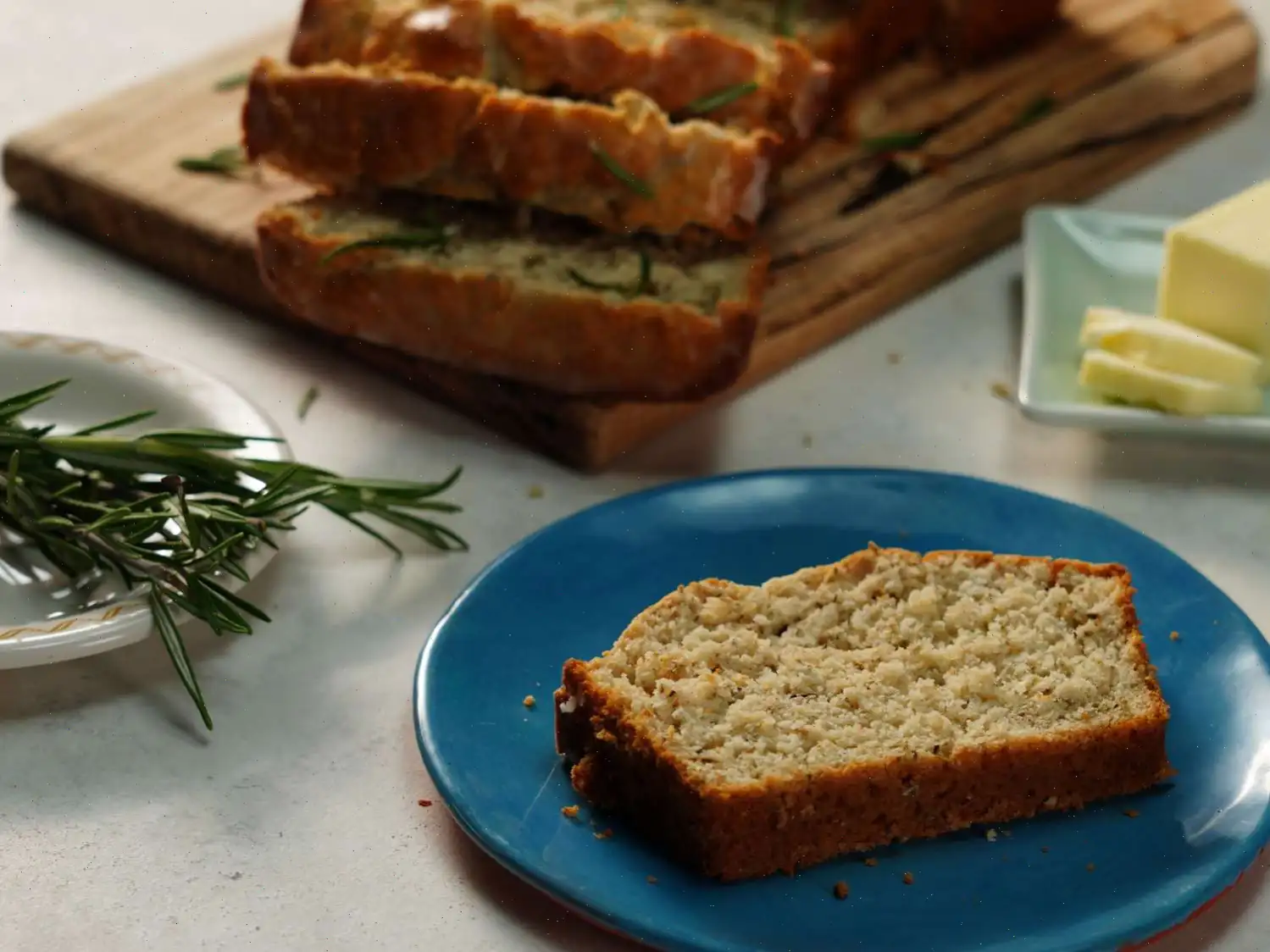 Rosemary-Garlic Beer Bread Recipe