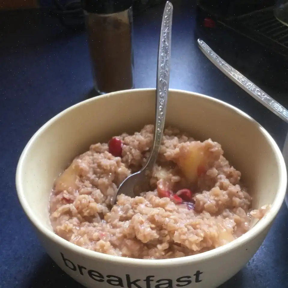 Cranberry Apple Oatmeal Recipe