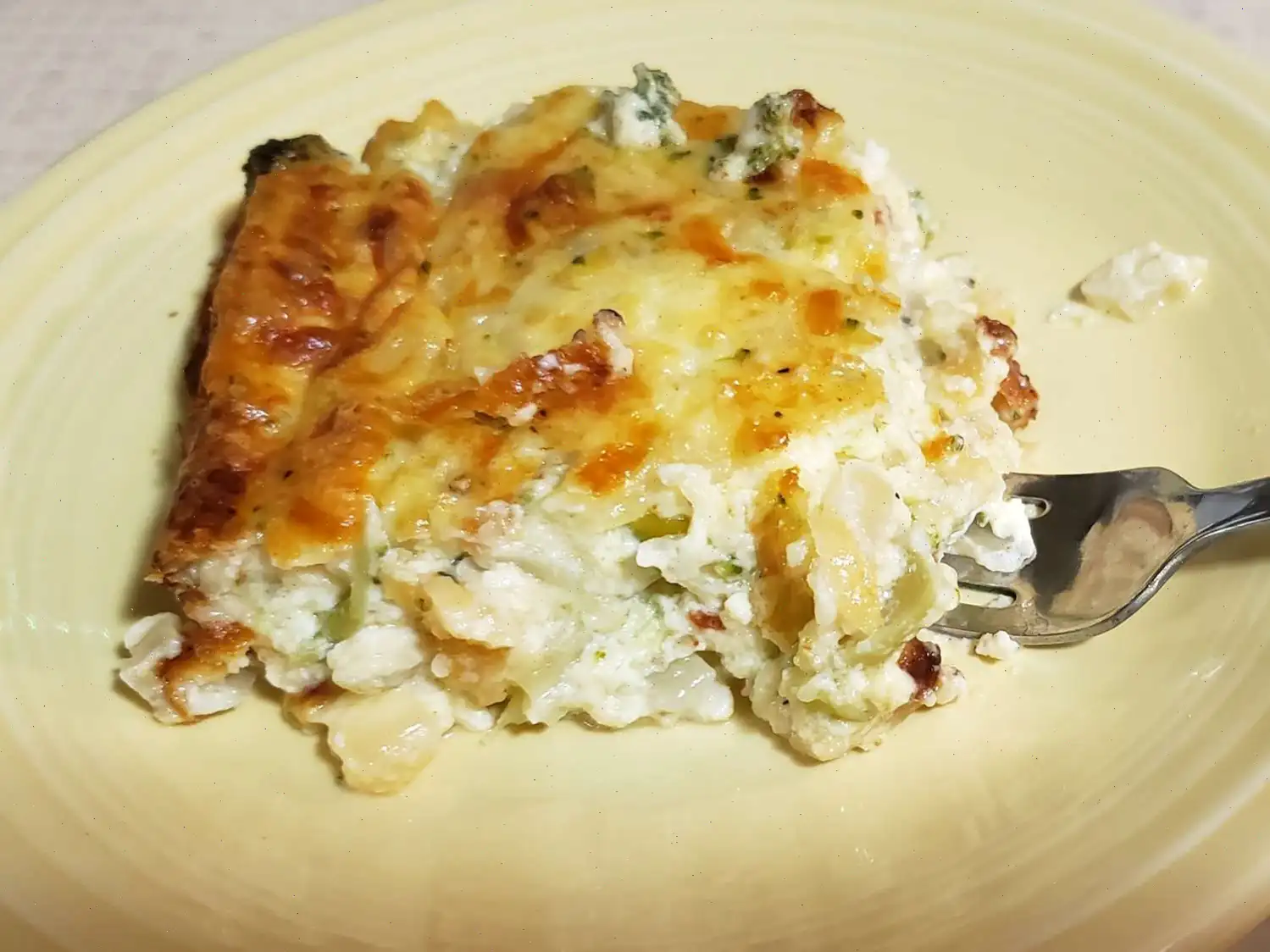 Crustless Caramelized Onions and Cheese Recipe