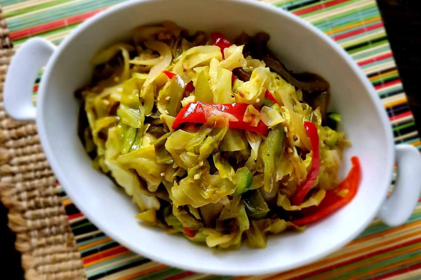 Easy Fried Cabbage Recipe