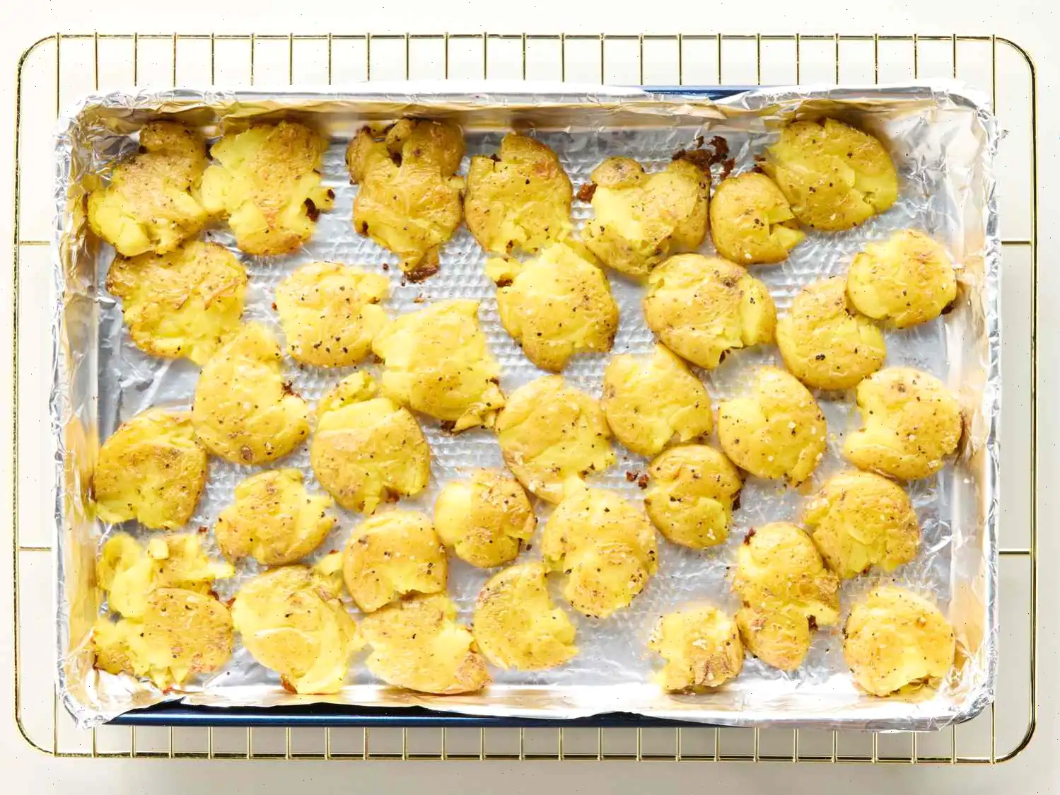 Crispy Lemon Feta Potato Salad Recipe