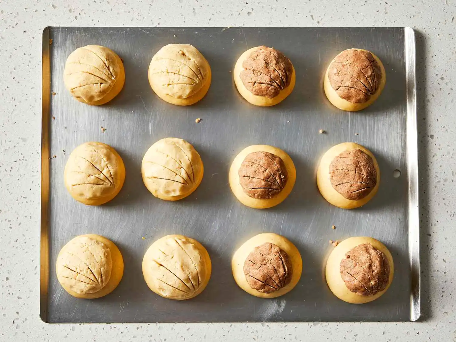 Conchas (Mexican Sweet Bread) Recipe