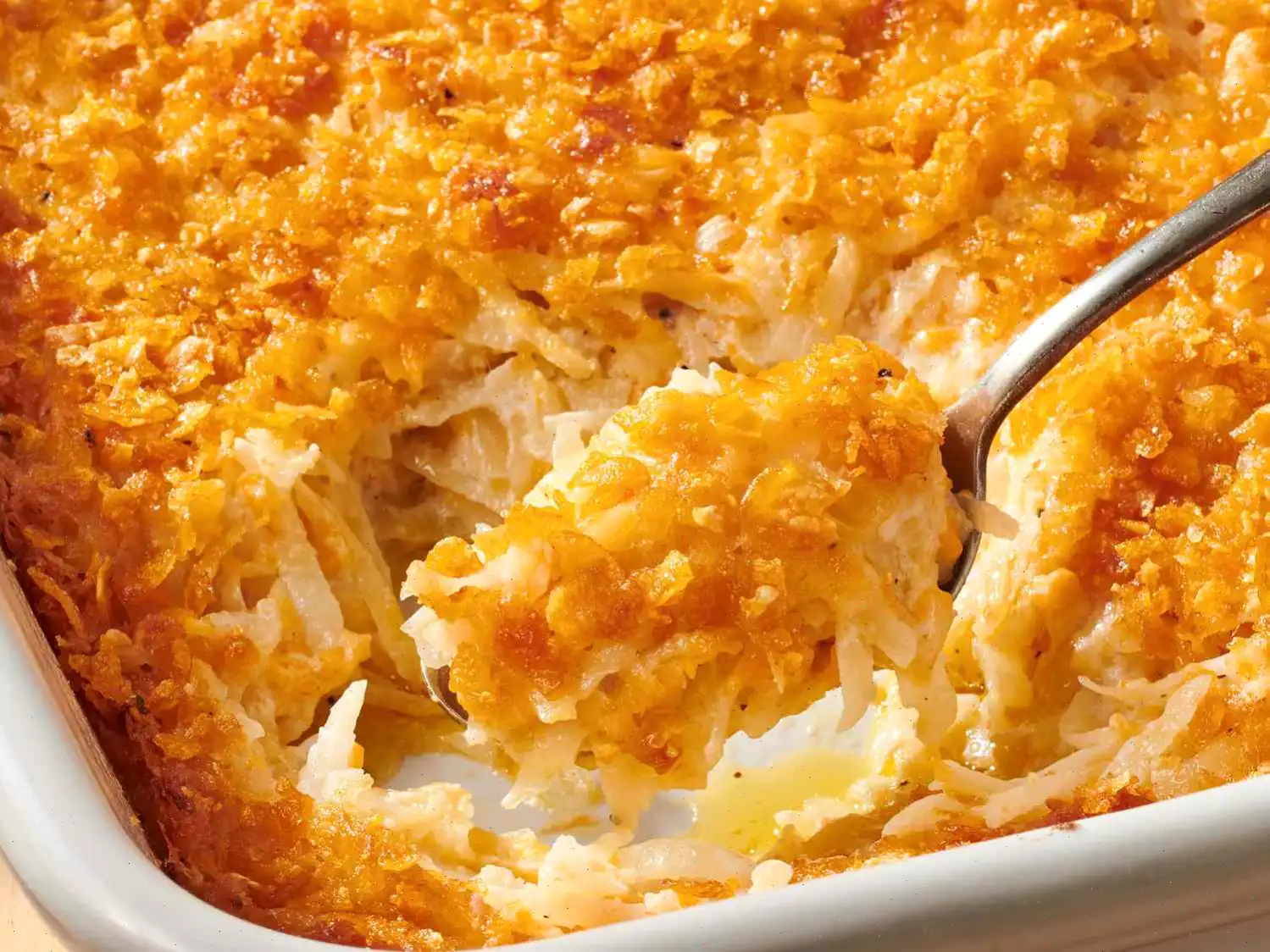 Grandma's Hash Brown Casserole Recipe