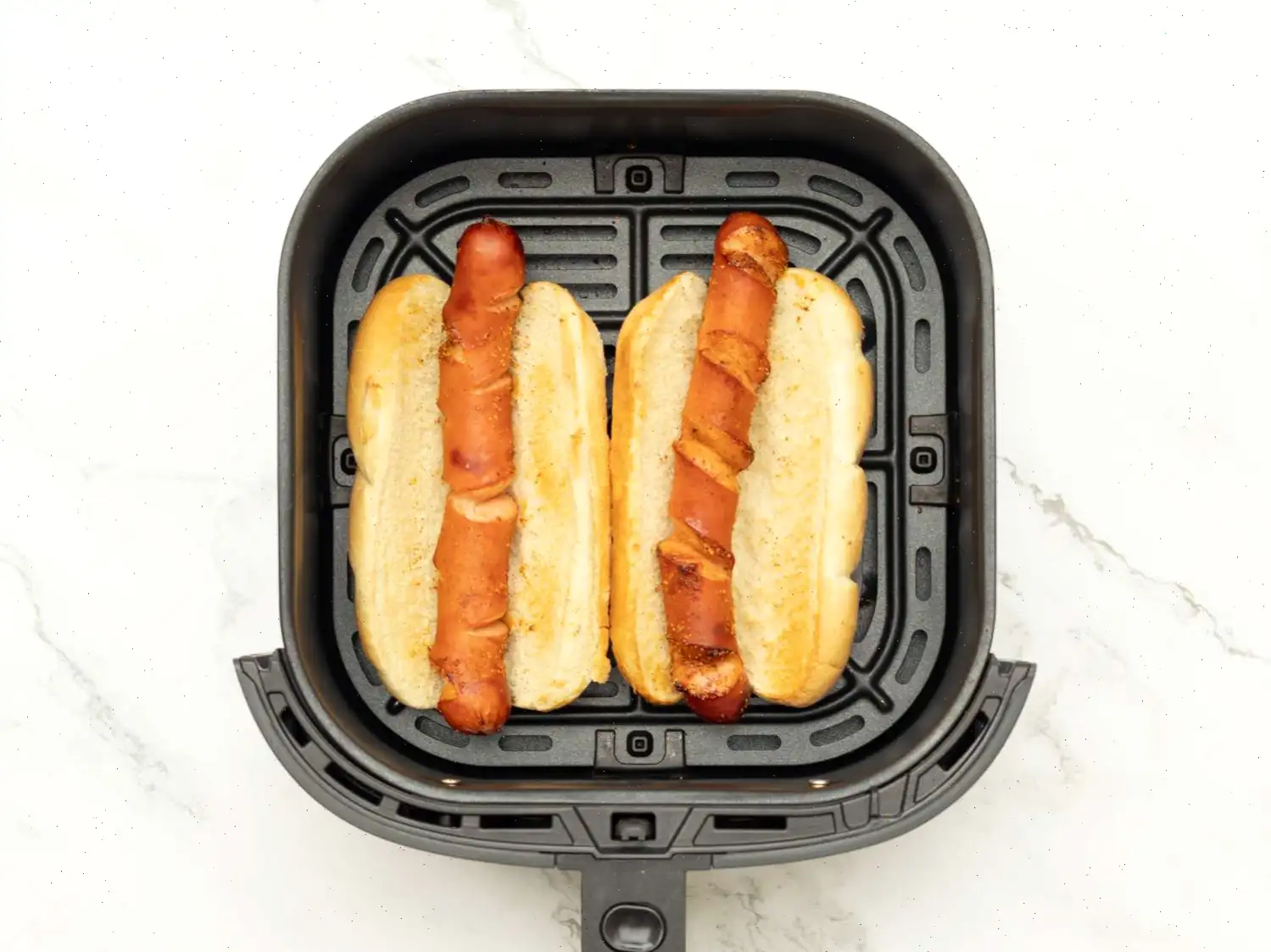 Air-Fried Taco Dogs Recipe