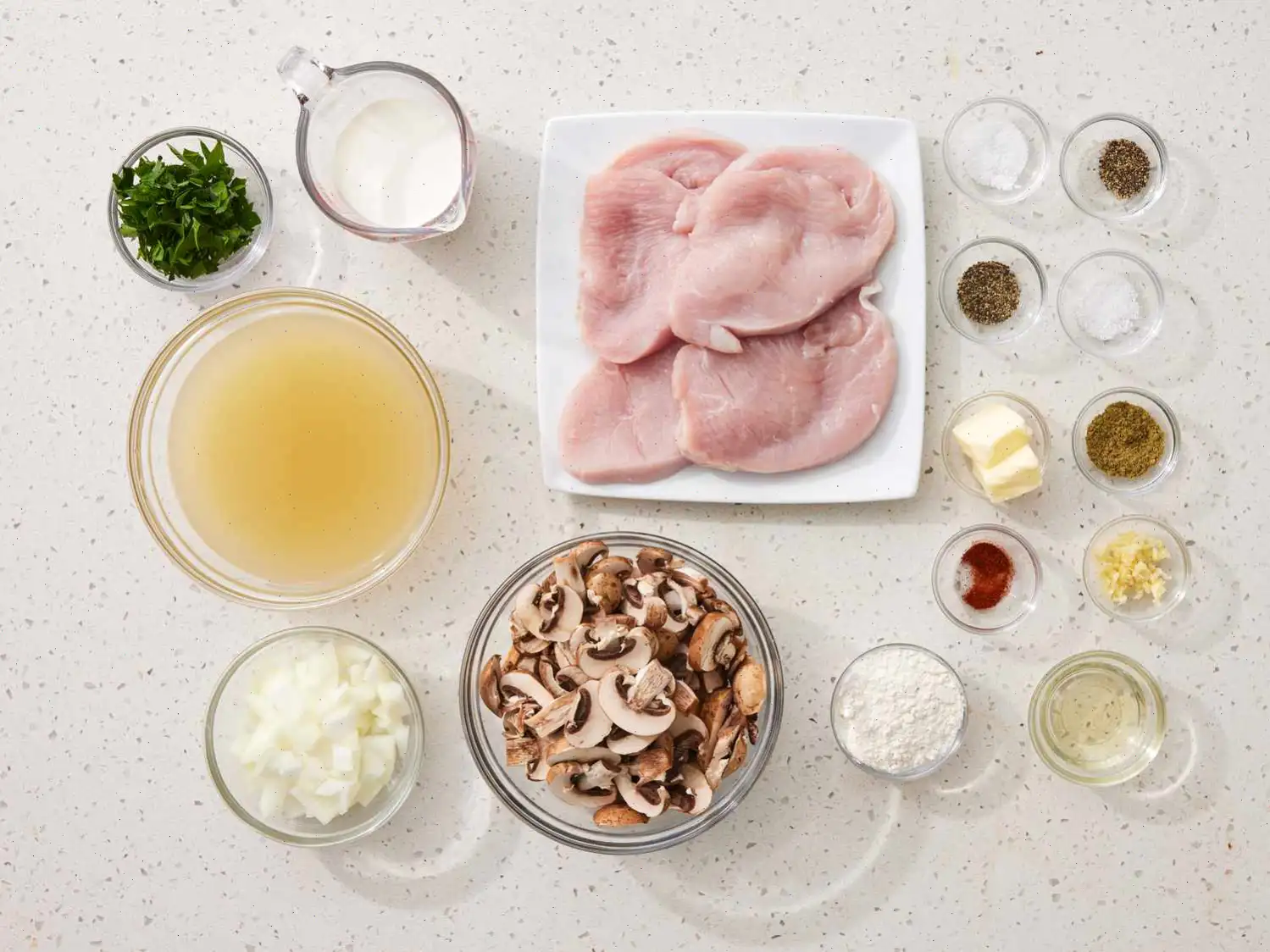 Turkey Chops with Mushroom Gravy Recipe