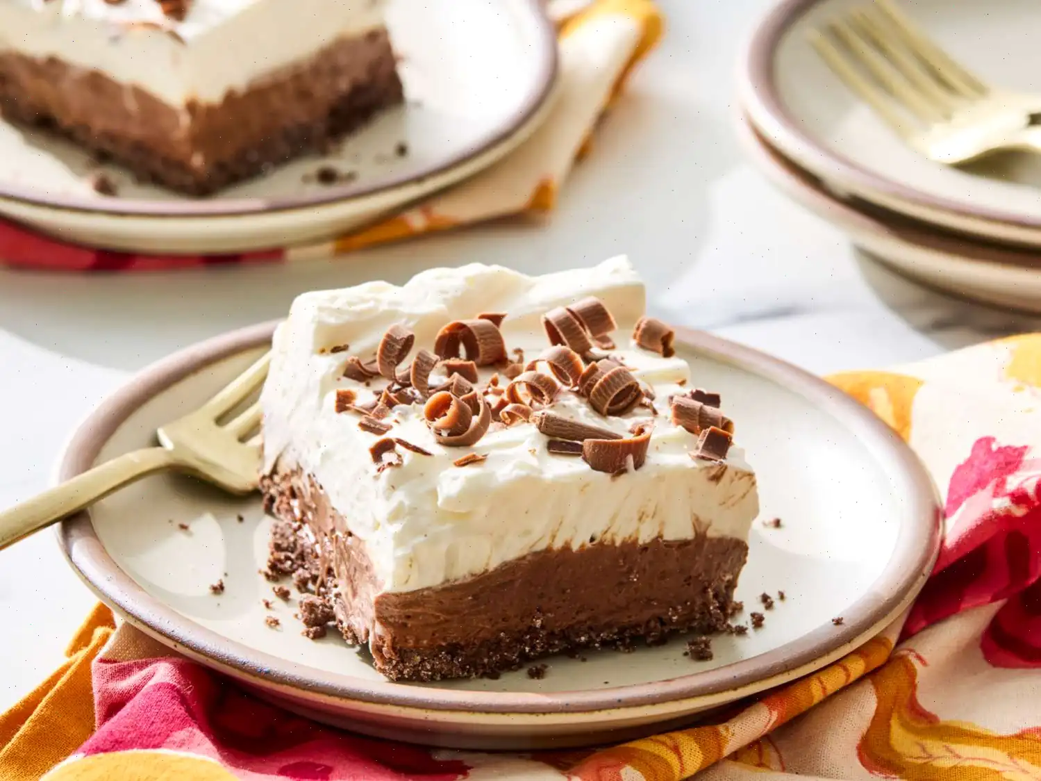 French Silk Pie Bars Recipe