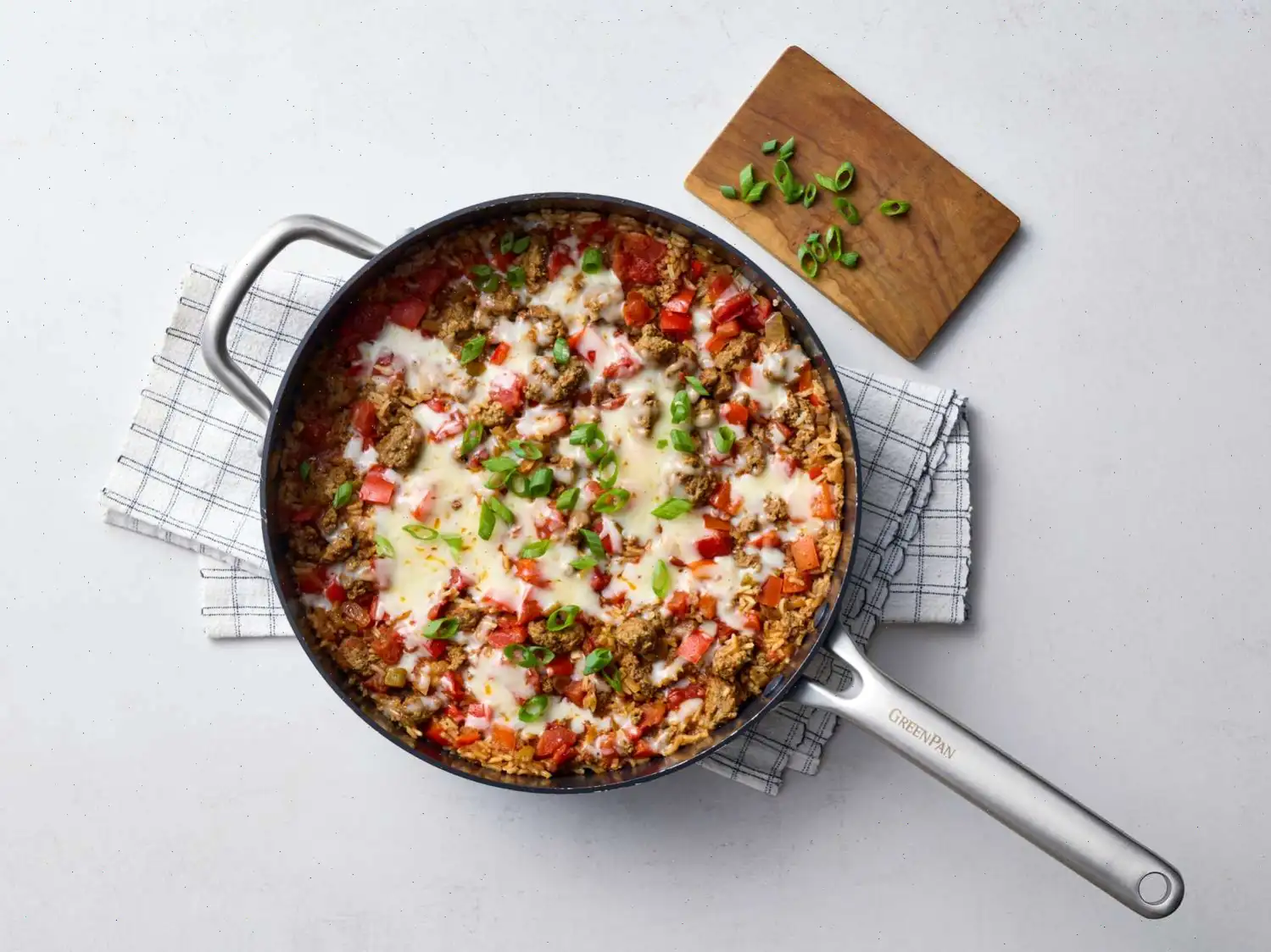 Ground Beef and Rice Skillet Recipe