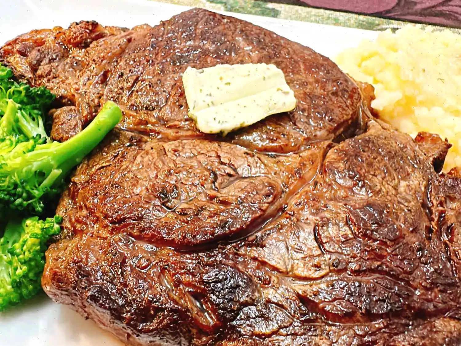 Butter Basted Rib Eye Steak Recipe