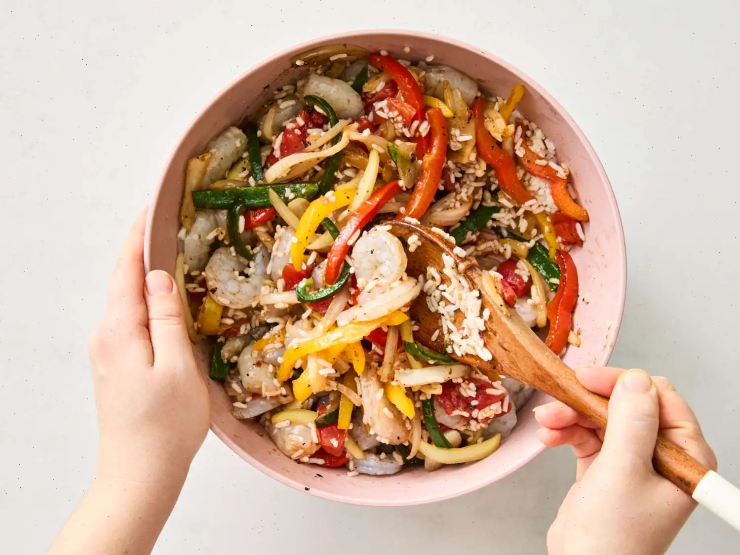 Shrimp Fajita Rice Casserole Recipe