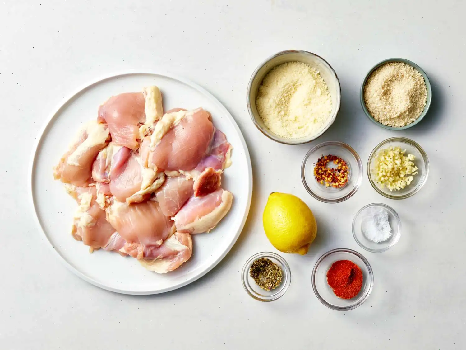 Air Fryer Lemon Garlic Parmesan Chicken Recipe