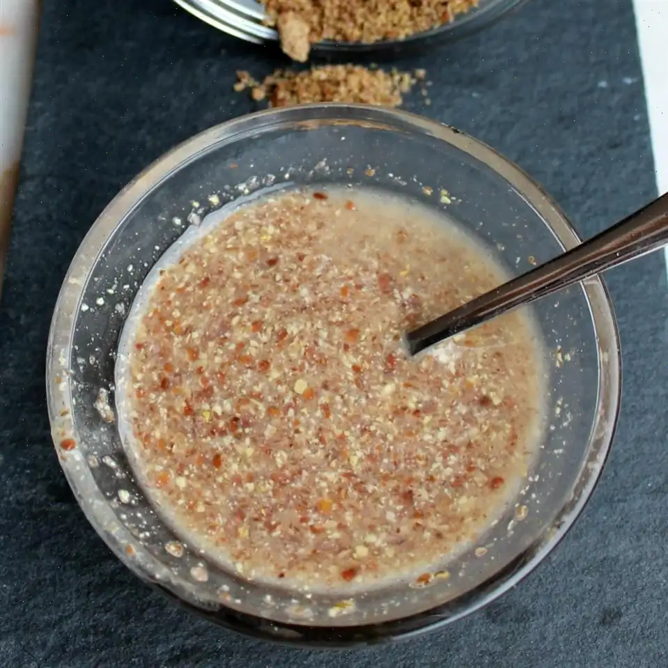 Ground Flax Egg Substitute Recipe