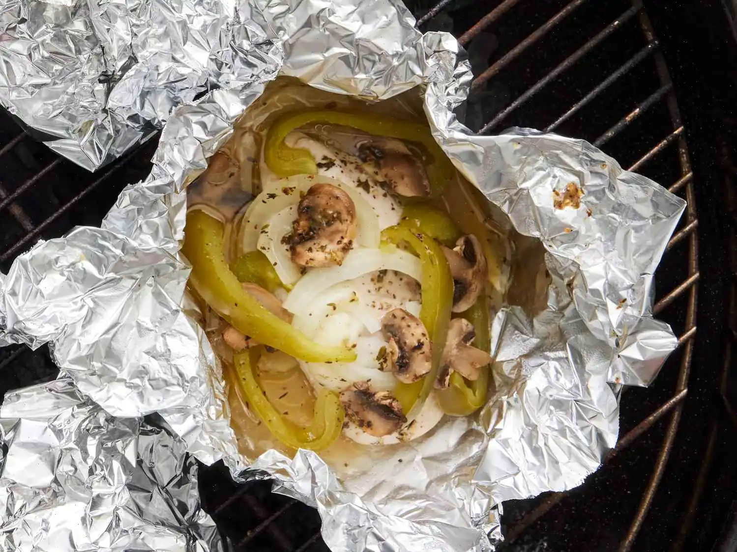 Grilled Chicken Foil Packets Recipe