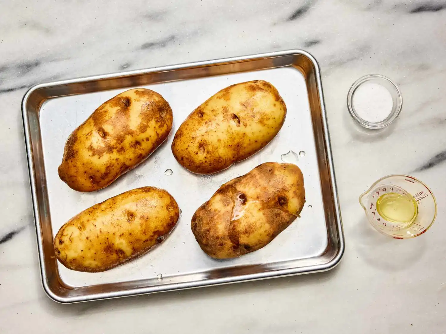 Slow Cooker Baked Potatoes Recipe