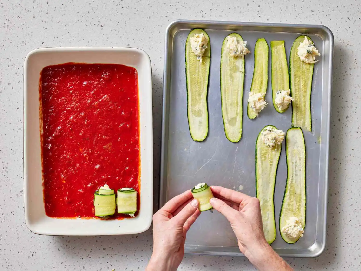 Zucchini Rollatini Recipe