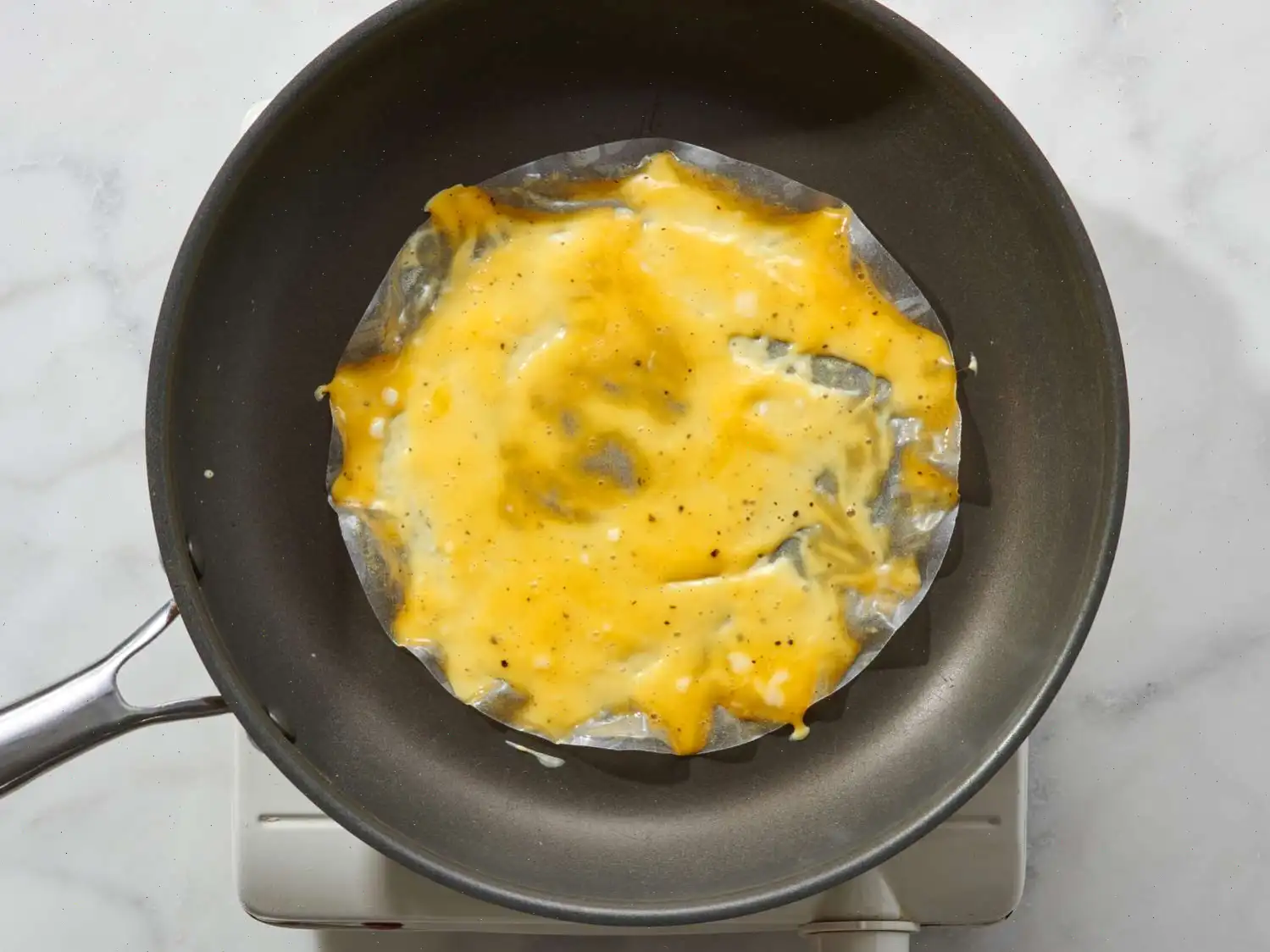 Rice Paper Breakfast Pizza Recipe