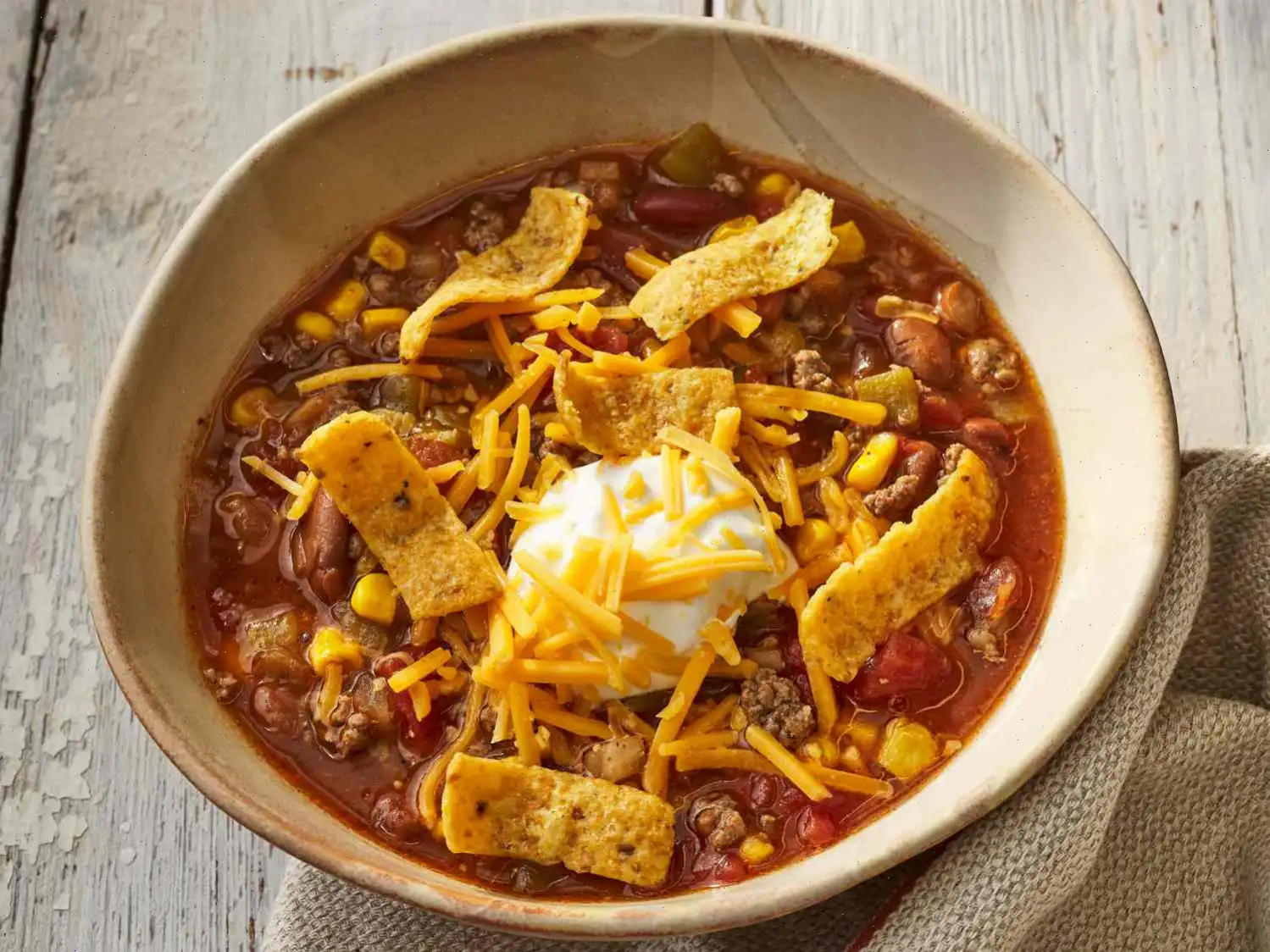 Slow Cooker Taco Soup Recipe