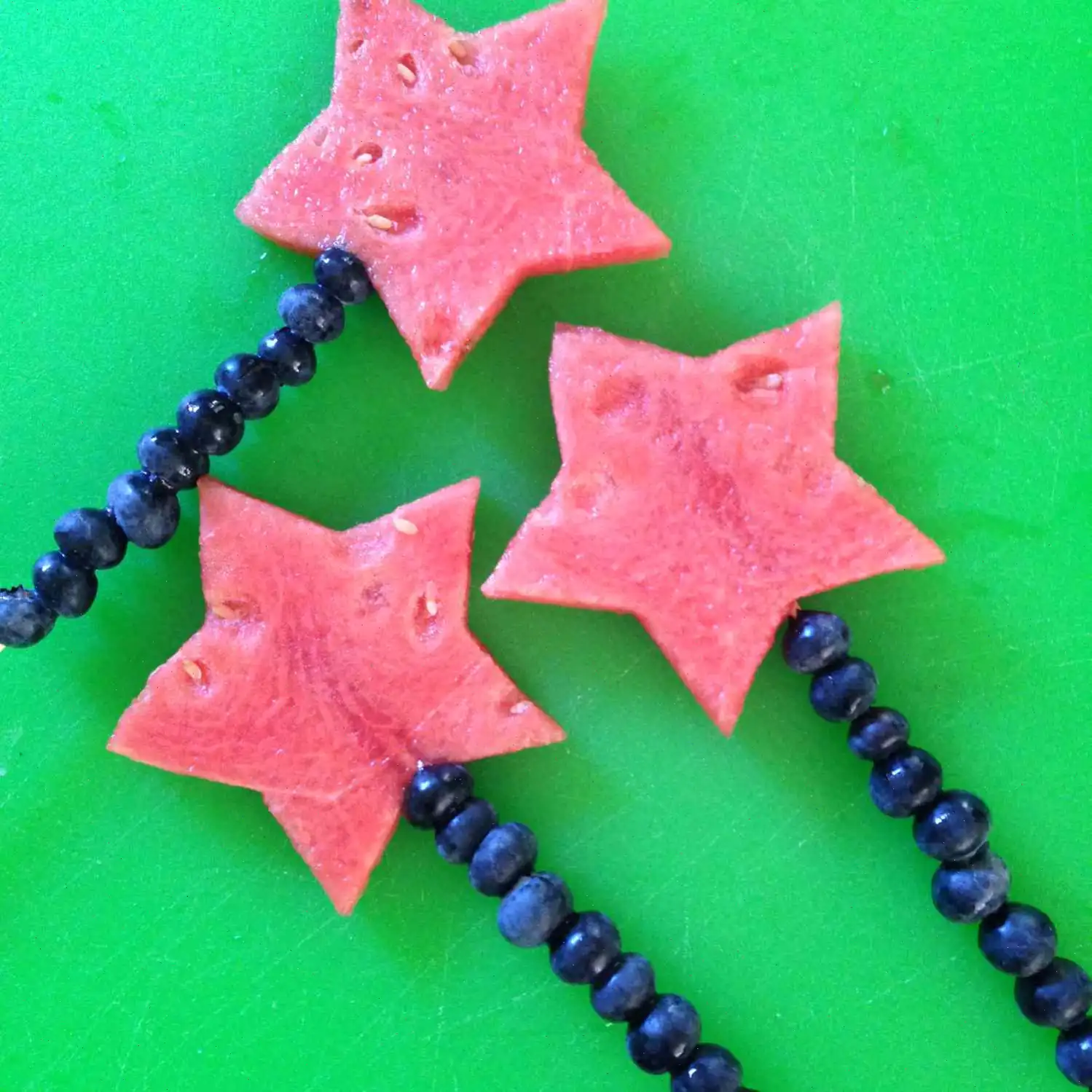 4th of July Fruit Kabobs Recipe