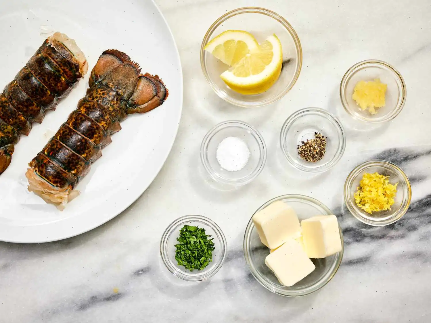 Air Fryer Lobster Tails with Lemon-Garlic Butter Recipe