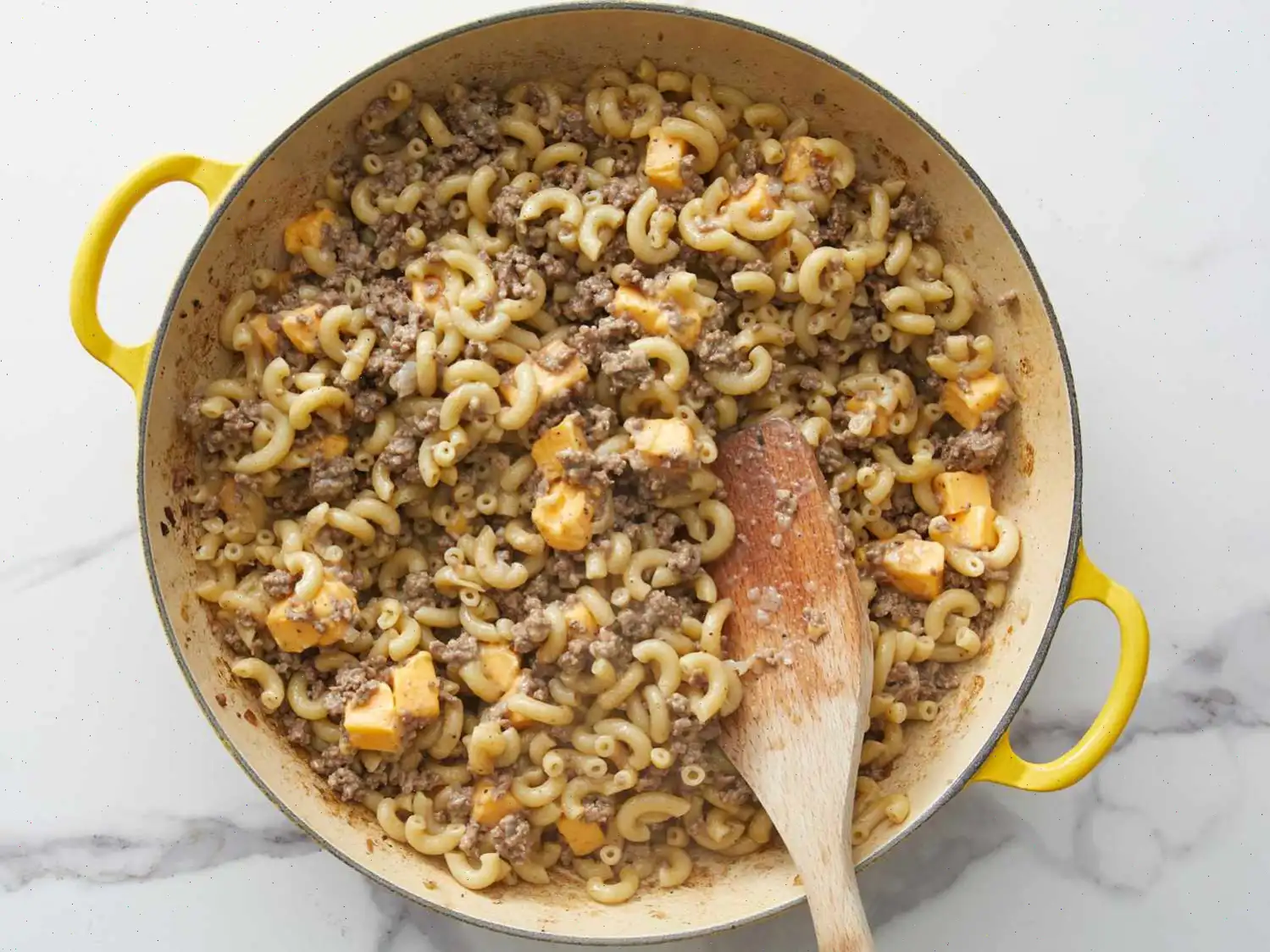 Cheese and Hamburger Macaroni Recipe