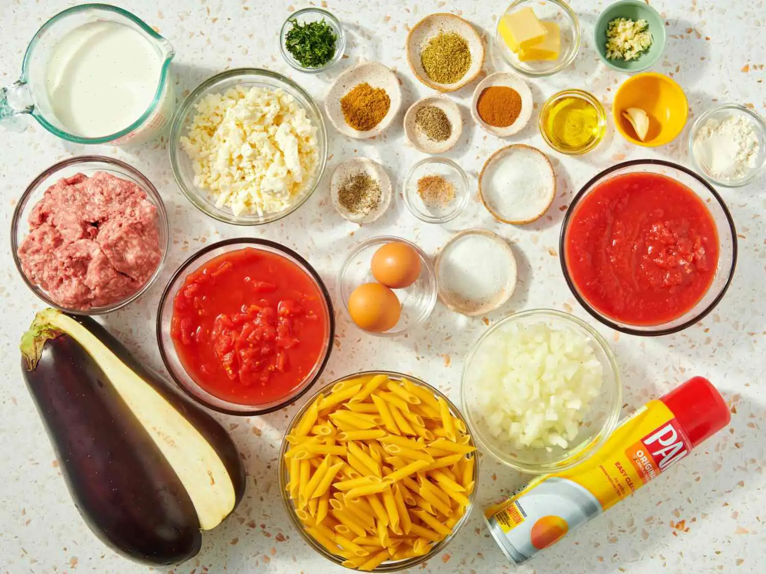 Roasted Eggplant Pastitsio Recipe