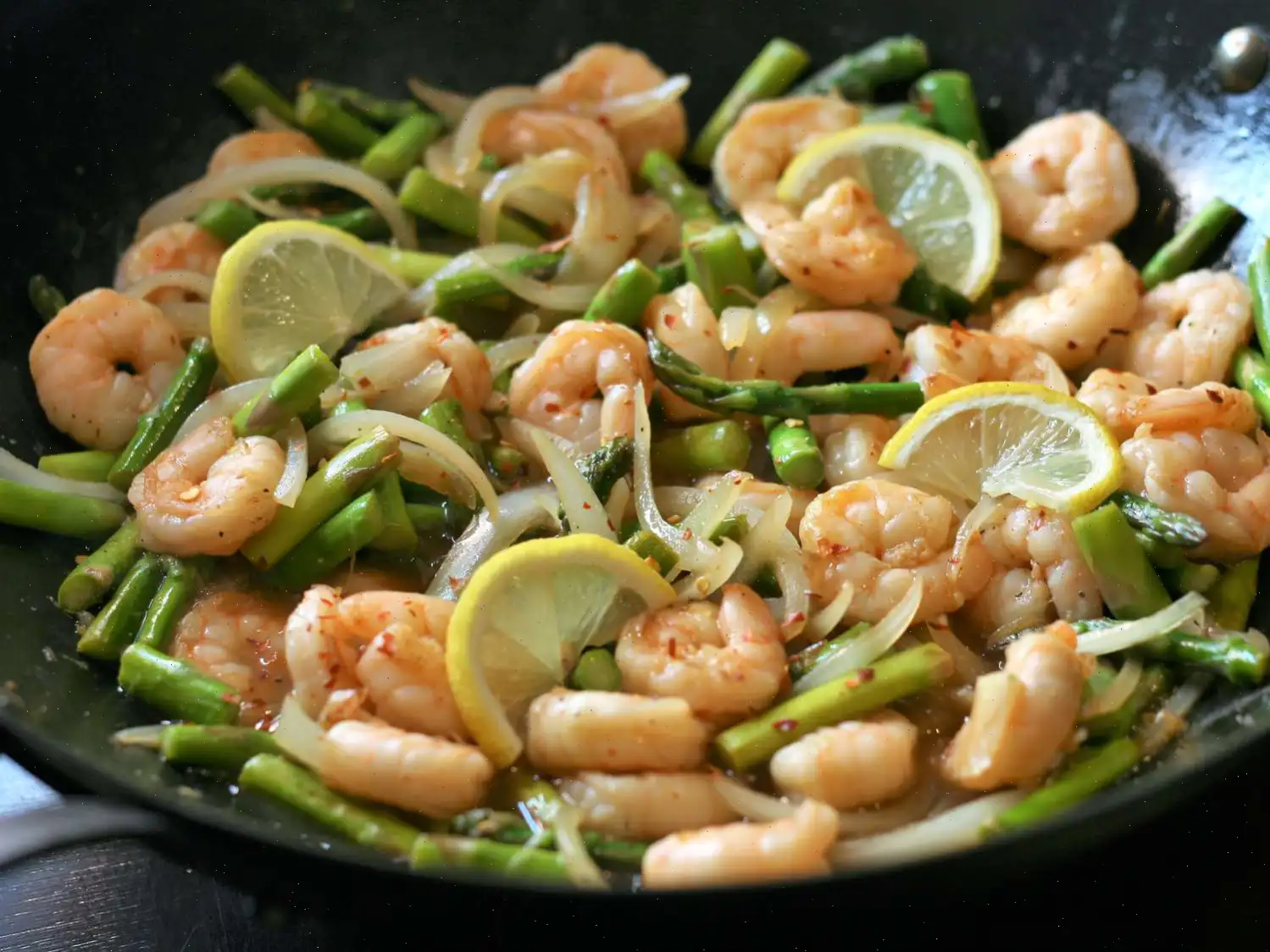 Shrimp and Asparagus Stir Fry Recipe