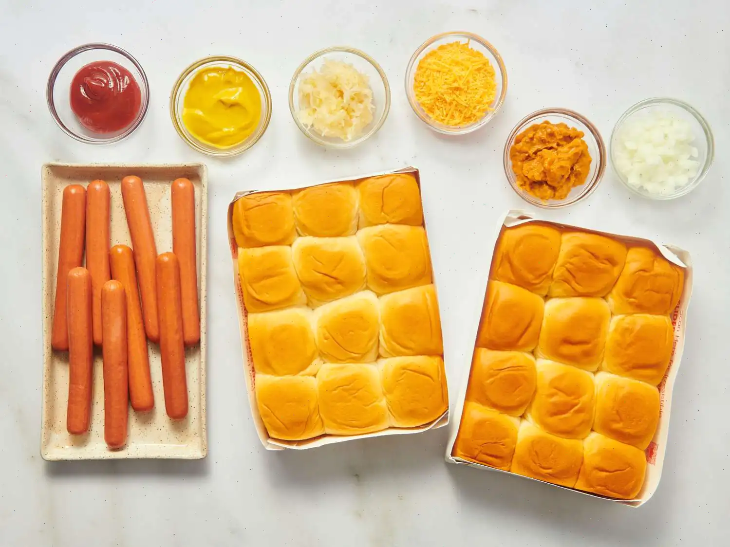 Mini Grilled Hot Dog Sliders Recipe