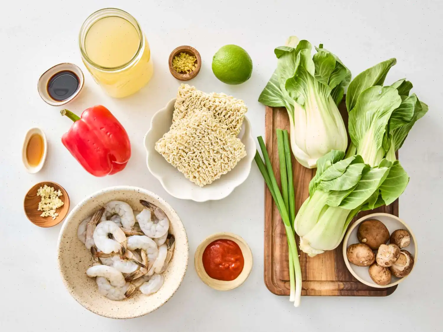 Spicy Shrimp Ramen Noodles Recipe