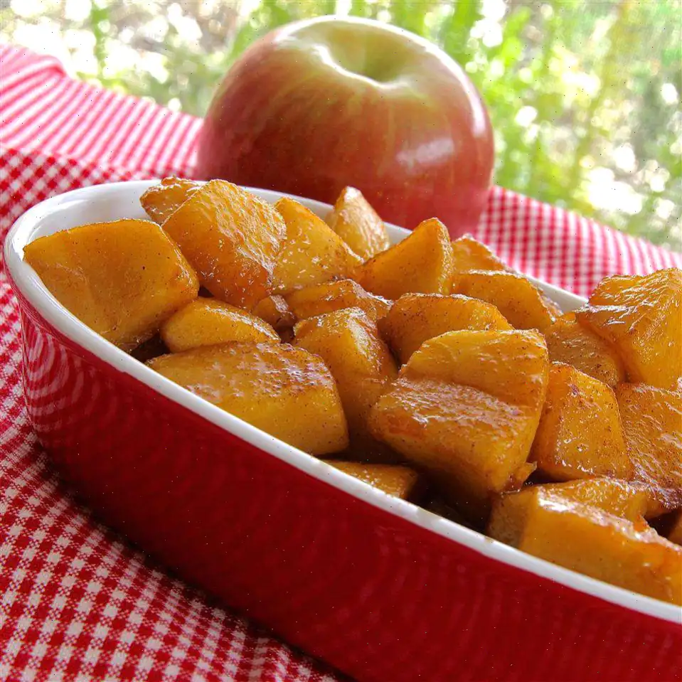 Skillet Apples with Cinnamon Recipe