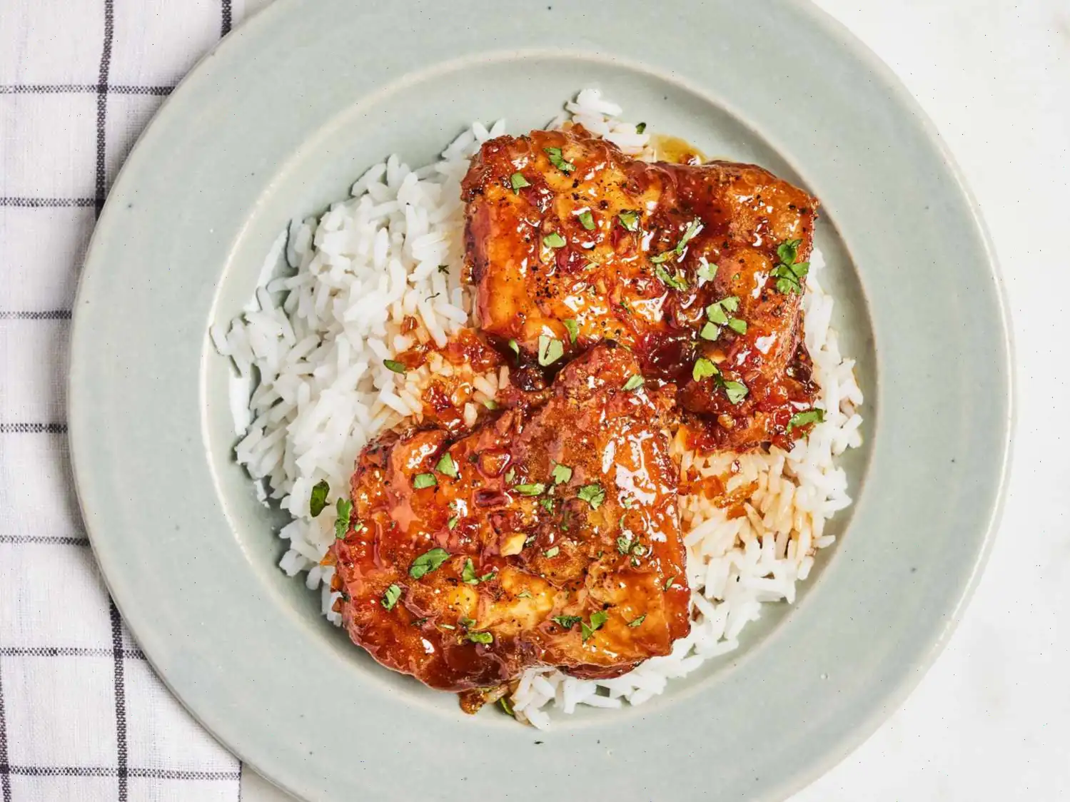 Honey Garlic Chicken Thighs Recipe