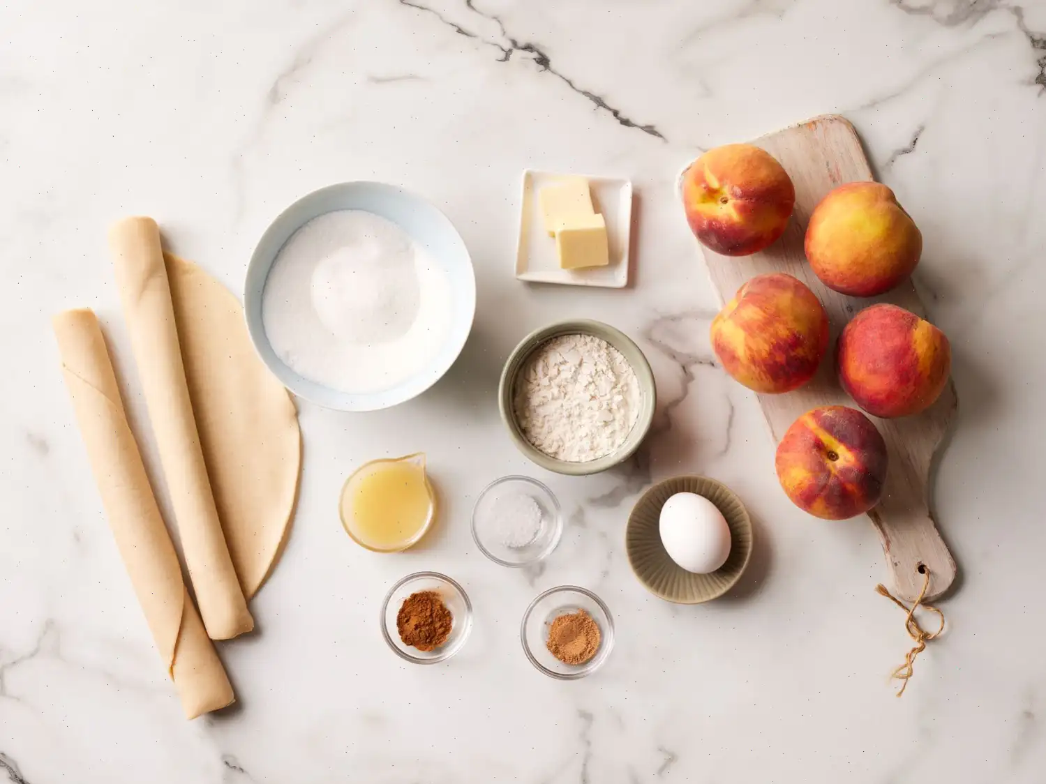 Peach Pie the Old Fashioned Two Crust Way Recipe