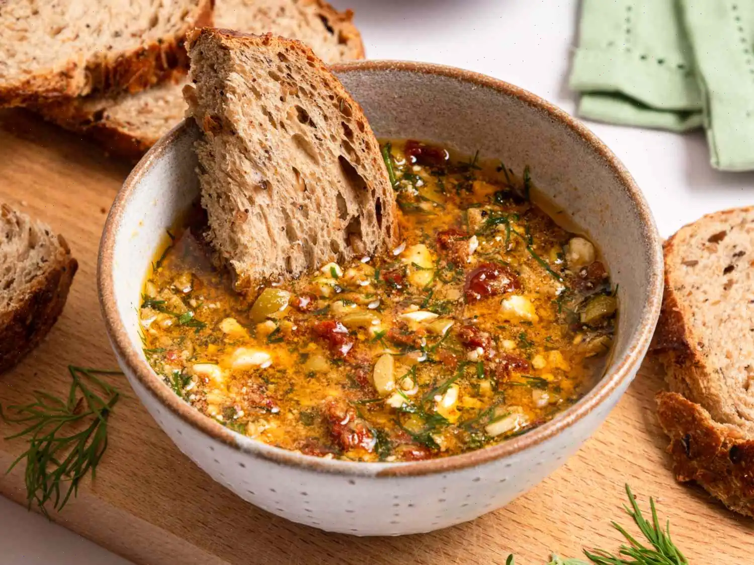 Mediterranean Dipping Oil Recipe